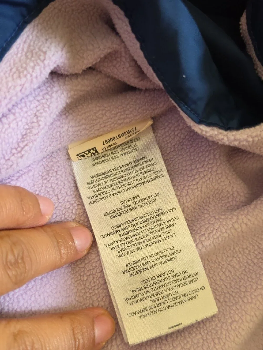 Columbia Lightweight Hooded Jacket in Pink and Navy